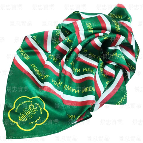 絲巾-醫師公會綠色款